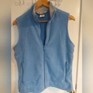 Columbia Light Blue Sleeveless Fleece